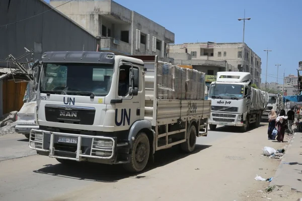 Caminhões da ONU