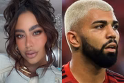 Após nova reconciliação, Rafaella Santos e Gabigol posam juntos
