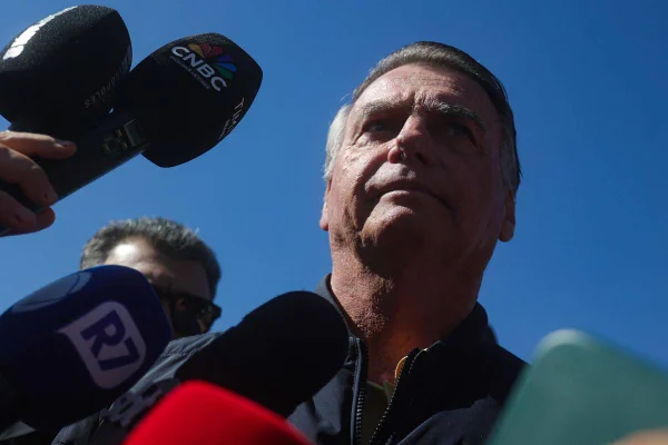 O ex-presidente Jair Bolsonaro
