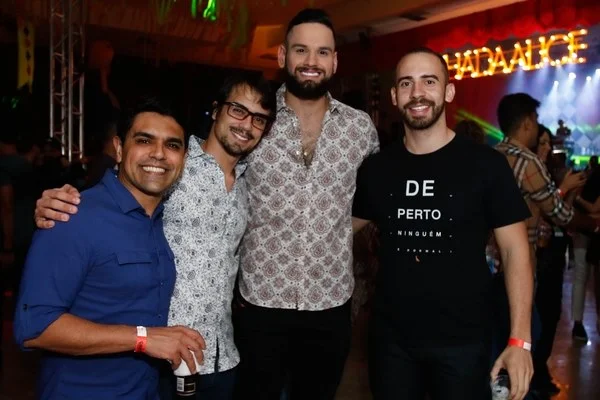 Marcelo e Pedro Alvarenga, Caio Tavares e Rodolfo Santiago Marcelo e Pedro Alvarenga, Caio Tavares e Rodolfo Santiago