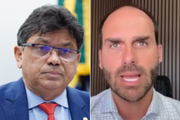 Márcio Jerry, vice-líder do governo, quer criminalizar atos de Eduardo Bolsonaro