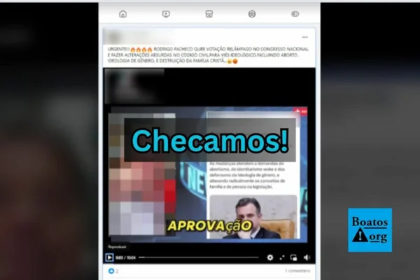 Pacheco não aprovou “Novo Código Civil” e não vai “liberar o aborto”