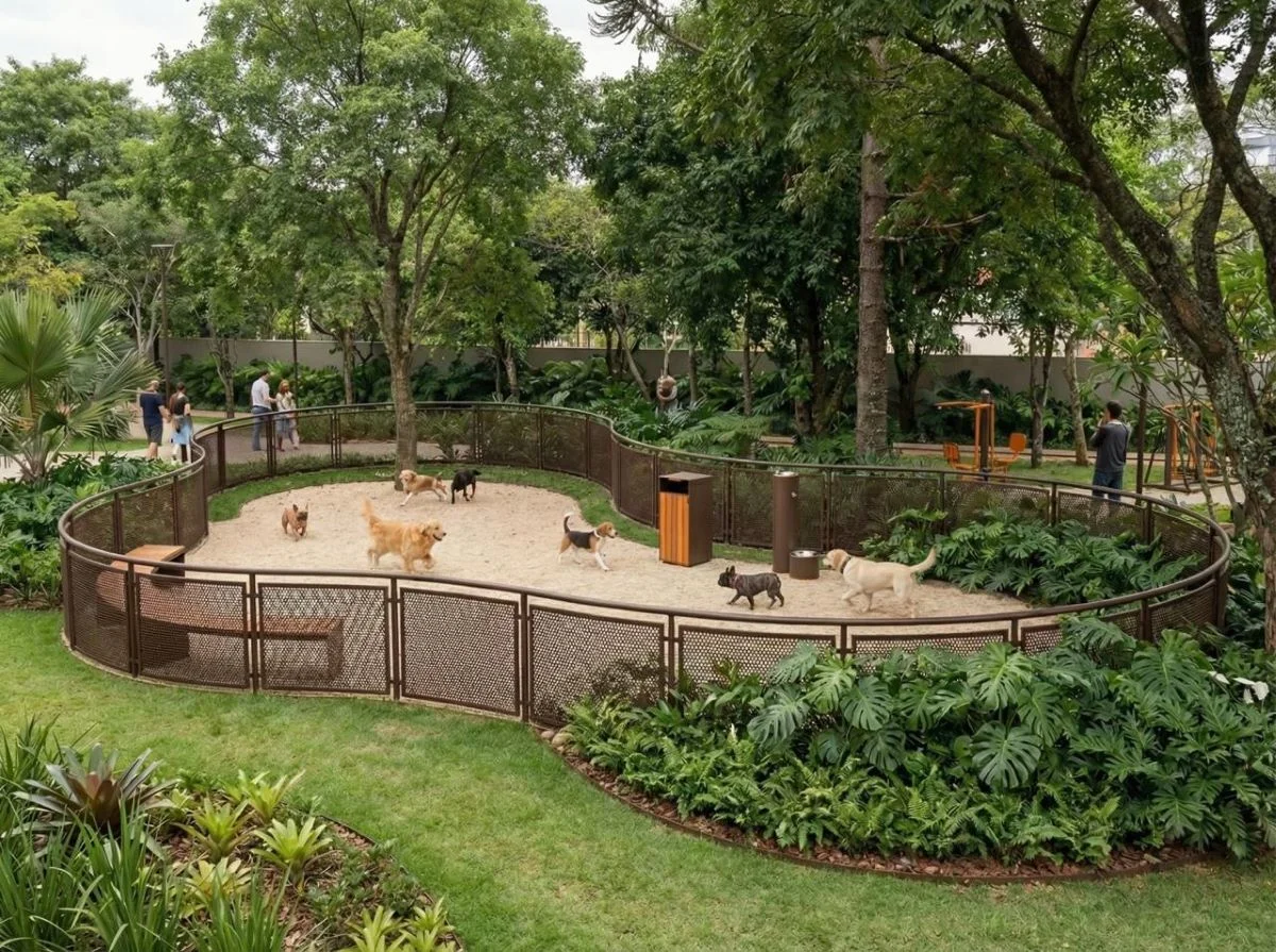 Cachorros e gatos terão espaço único na praça Cachorros e gatos terão espaço único na praça