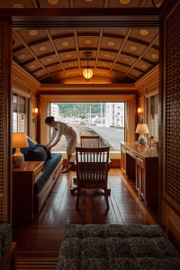 O trem é considerado o mais luxuoso do mundo