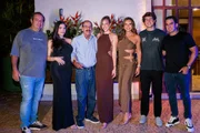 Márcio Salomão, Maria Victória Salomão, 
Gilberto Salomão, Maria Valentina Salomão, Claudia Salomão, Gilberto Salomão e Eugênio Carvalho