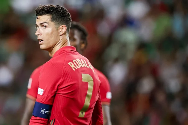 Foto colorida de Cristiano Ronaldo