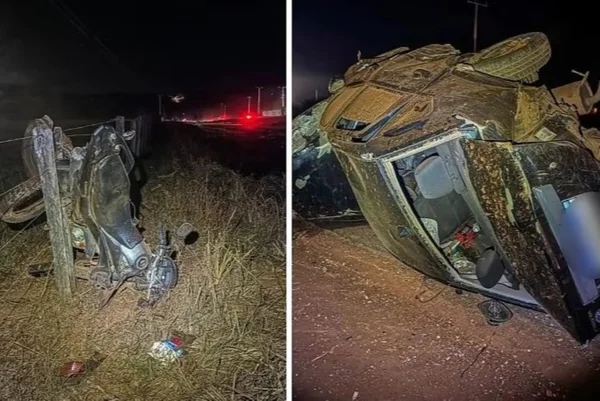 Imagem colorida mostra acidente que deixou grávida e outras duas pessoas mortas - Metrópoles