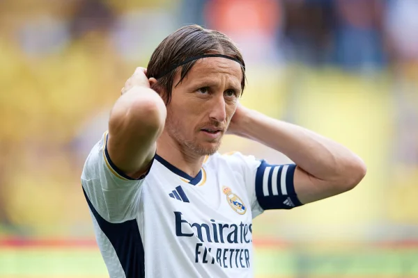 Imagem colorida de Luka Modric, jogador do Real Amdrid- Metrópoles