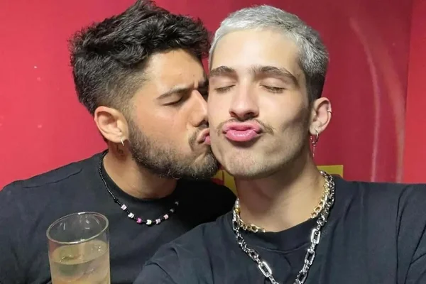 Foto colorida de João Guilherme e Zé Felipe - Metrópoles