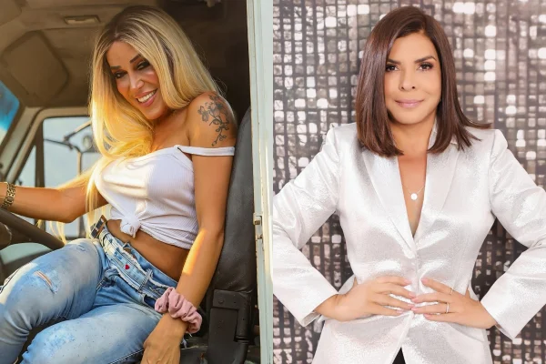 Montagem colorida de Mulher Abacaxi e Mara Maravilha - Metrópoles