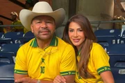 Neymar Pai e Mariane Bernardi