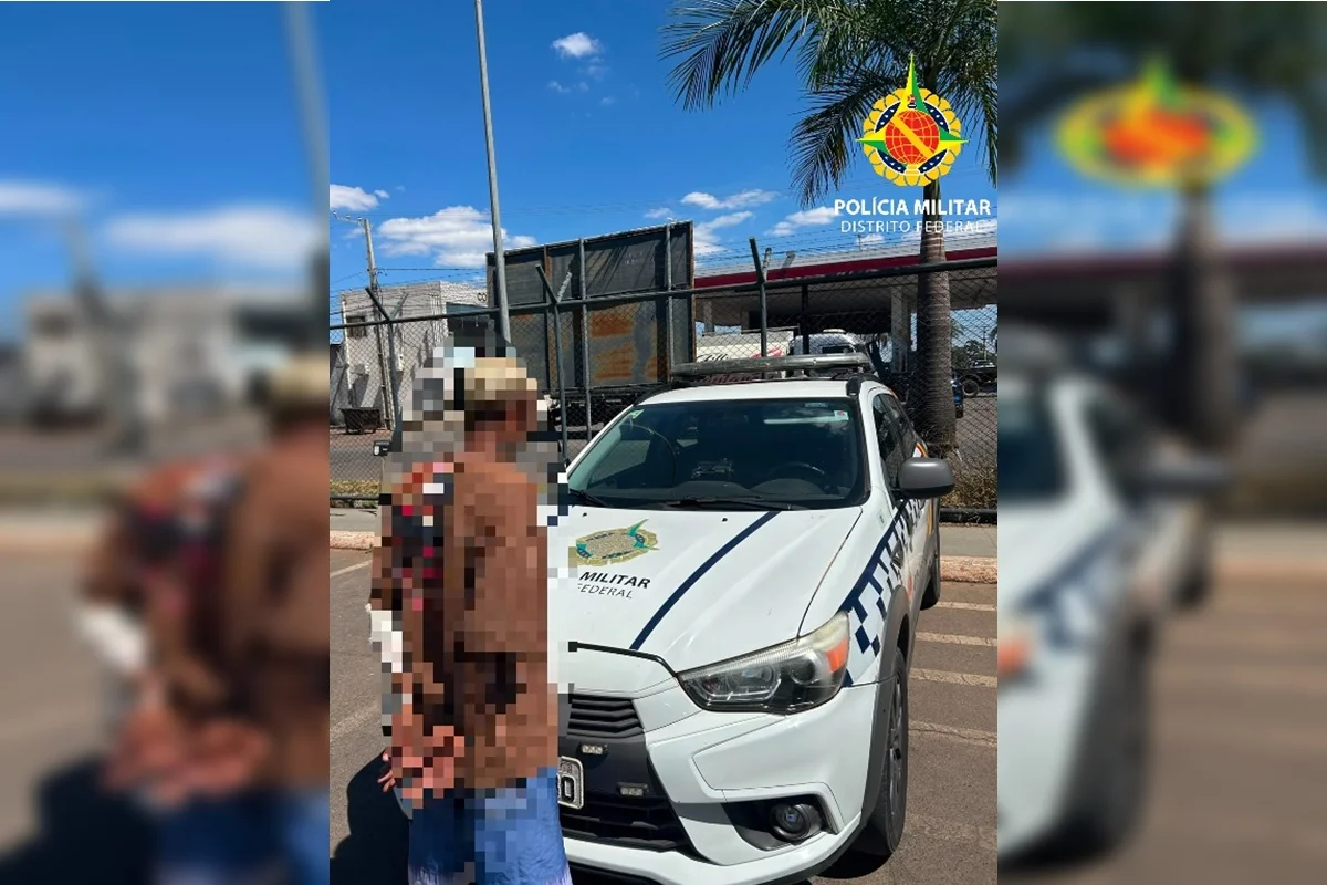 Homem é detido após tentar matar duas pessoas em Águas Claras
