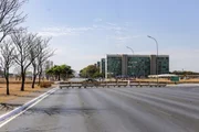 Esplanada fechada para o ensaio do desfile de 7 de Setembro 