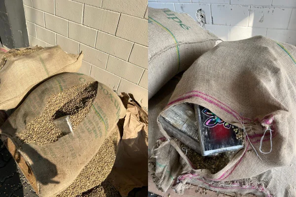 Café com coca: PF apreende 832 kg de cocaína no Porto de Santos