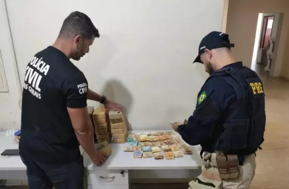 Polícia em MG apreende cocaína
