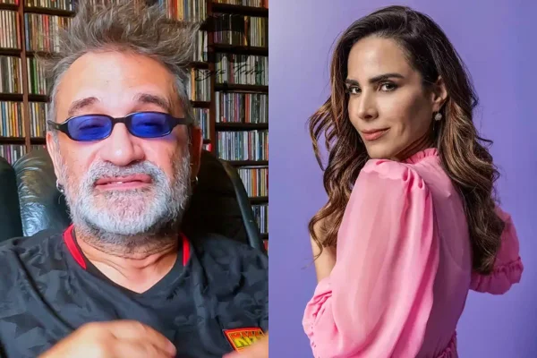 Montagem colorida de Regis Tadeu e Wanessa Camargo - Metrópoles