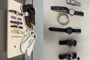 Bens recuperados pela polícia Bens recuperados pela polícia
