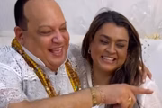 Preta Gil e Pai Celinho aparecem em vídeo sorrindo