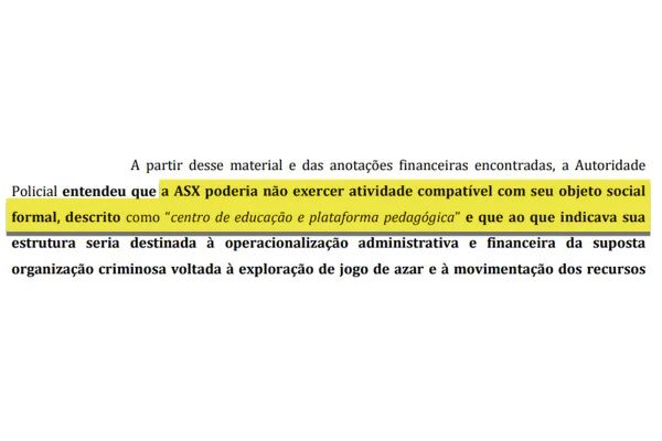 Bet ligada ao PCC operava como “centro de educação” no papel - destaque galeria