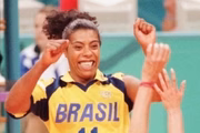 Marcia Fu durante carreira no vôlei Marcia Fu durante carreira no vôlei