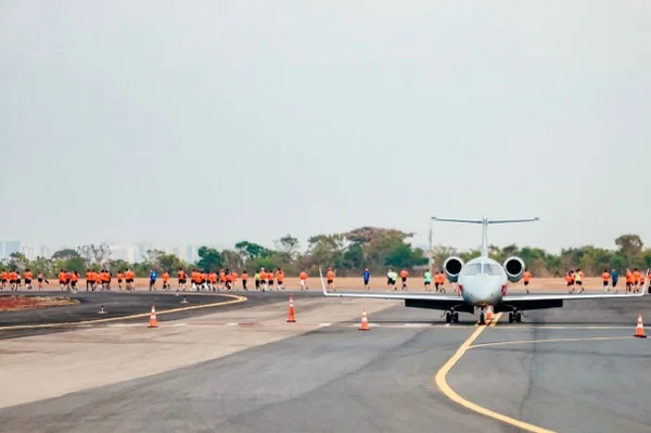 Pista do Aeroporto de Brasília recebe corrida neste sábado (21/9)