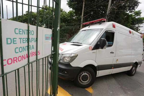 Movimentação Hospital de Campanha Covid-19 em Osasco SP