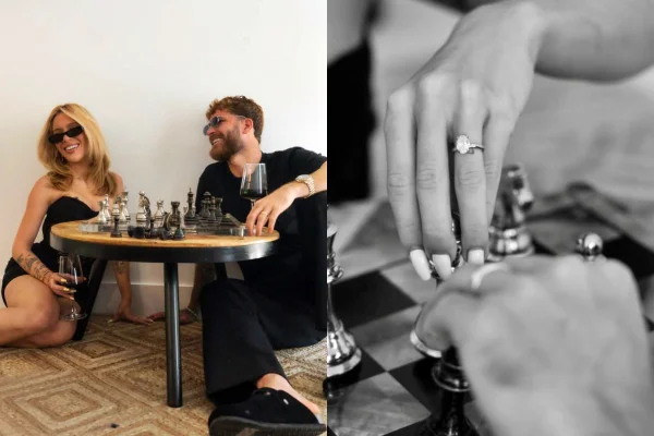 Casal Karoline Lima e Léo Pereira