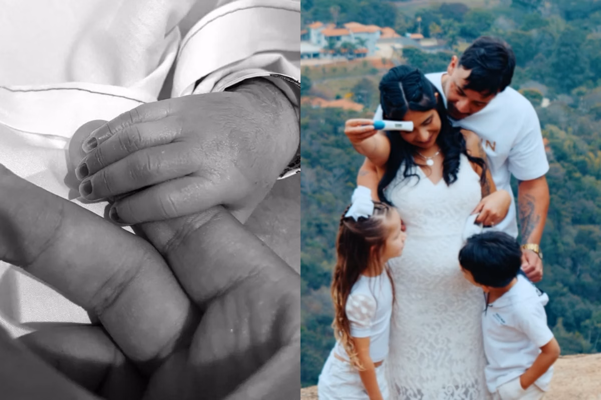 Tiffany-Barreto-e-Igor-Wender Influencer anuncia gravidez após perder bebê no 9º mês de gestação