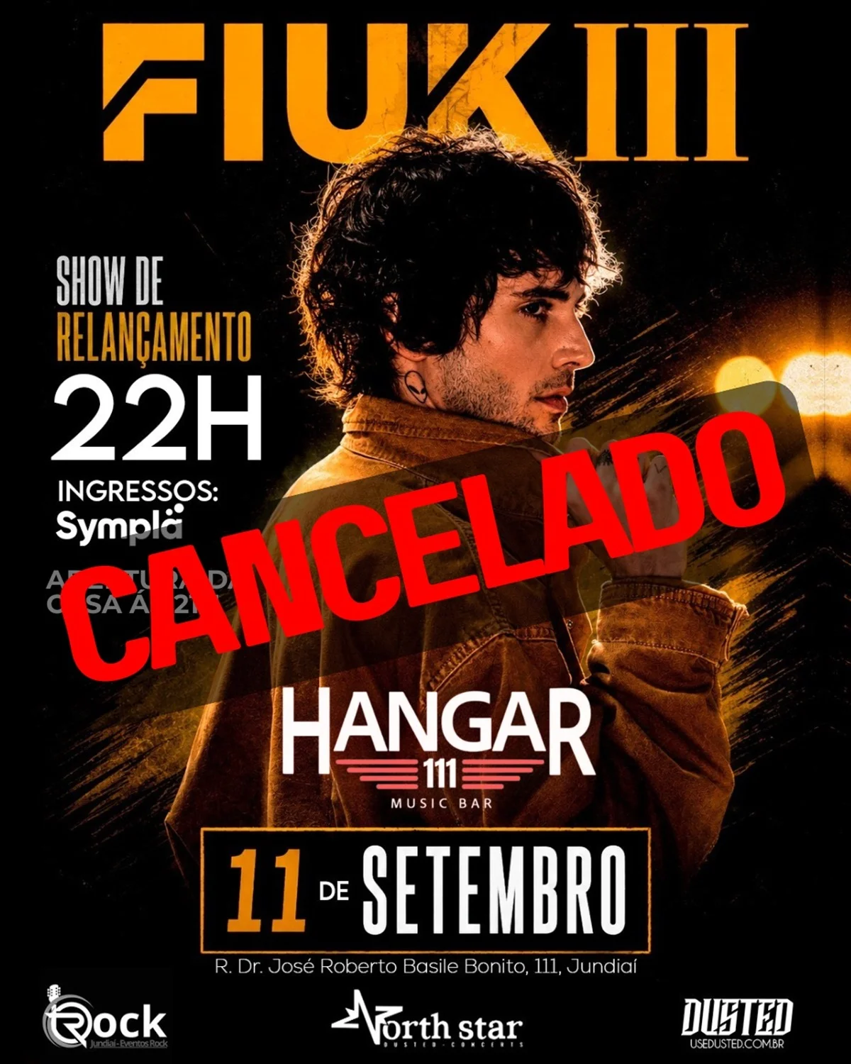 O cancelamento do show de Fiuk foi anunciado pelo bar O cancelamento do show de Fiuk foi anunciado pelo bar