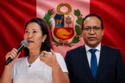 Roberto Sanchez e Keiko Fujimori, candidatos a presidente do Peru Roberto Sanchez e Keiko Fujimori, candidatos a presidente do Peru
