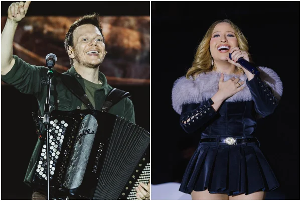 Michel Teló e Mari Fernandez se apresentam no São João do Cerrado