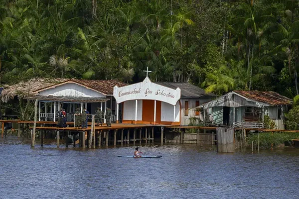 Foto colorida da Ilha do Marajó, no Pará - Metrópoles
