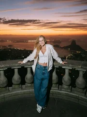Virginia no Cristo Redentor Virginia no Cristo Redentor