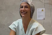 Mari Gonzalez posa sorridente antes de coleta de óvulos Mari Gonzalez posa sorridente antes de coleta de óvulos