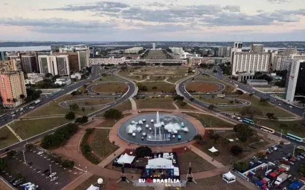 Fotografia de Brasília, capital do Brasil