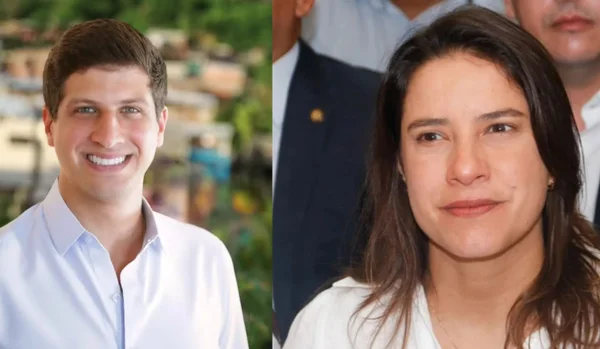 João Campos e Raquel Lyra