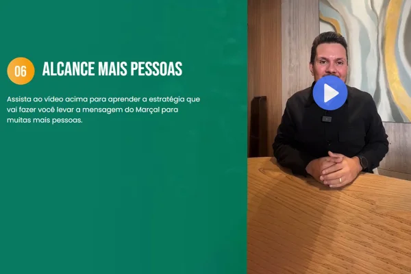 imagem colorida mostra print de site convidando apoiadores a verem estratégia sobre impulsionamento de vídeo eleitoral - metrópoles