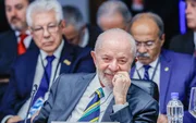 Presidente Luiz Inácio Lula da Silva durante sessão plenária do Mercosul