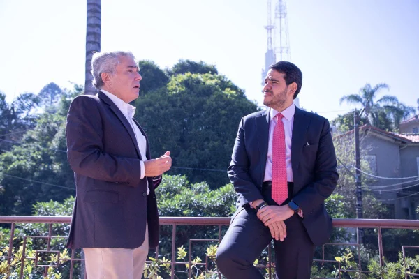 Ivo Herzog e Jorge Messias