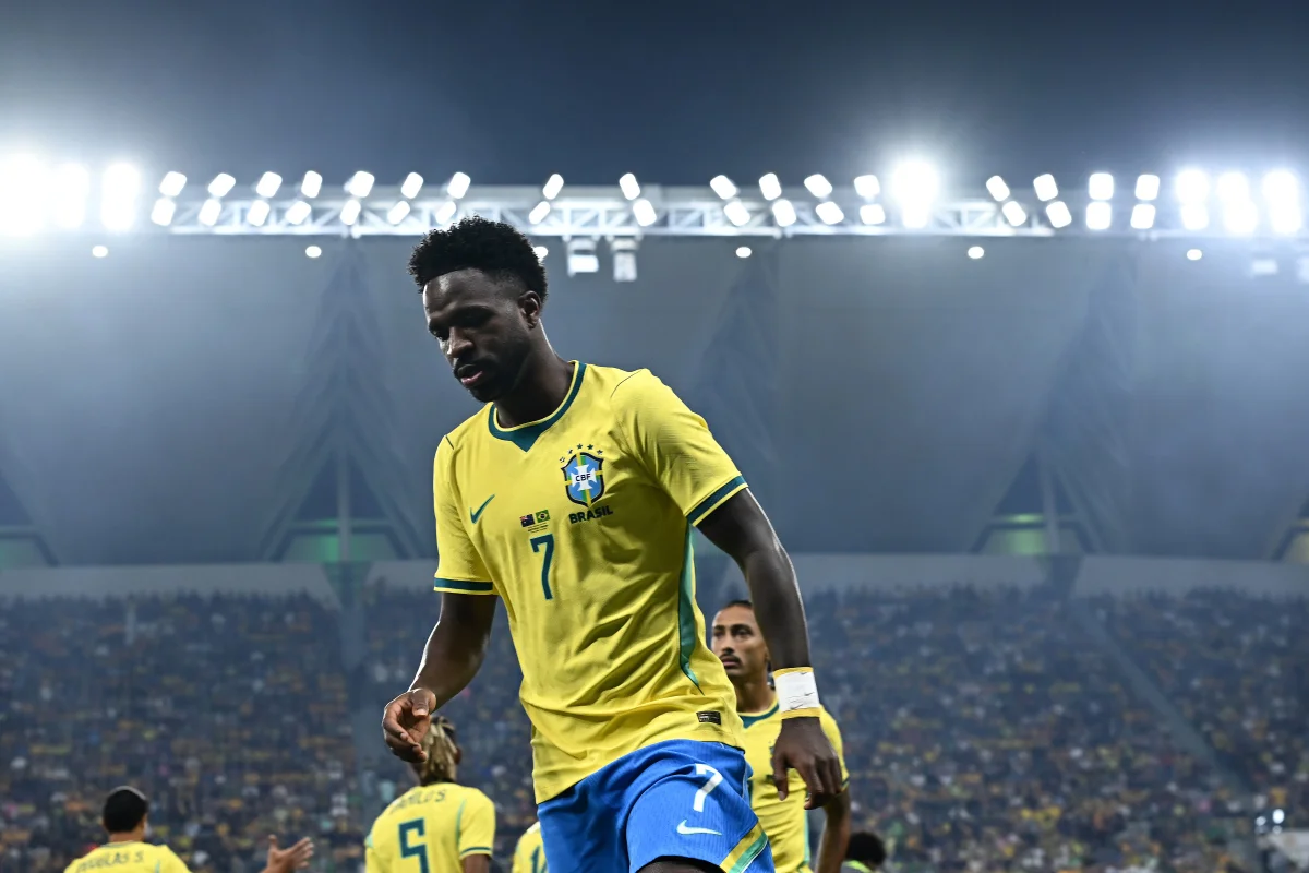 Apenas um gol e sem vaga cativa: o início ruim de temporada de Vini Jr. - imagem 1 Apenas um gol e sem vaga cativa: o início ruim de temporada de Vini Jr. - imagem 1