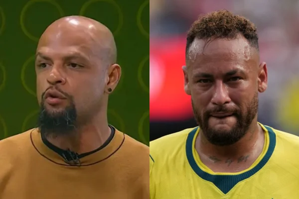Felipe Melo defende Neymar após críticas: “É muito fácil falar dele”