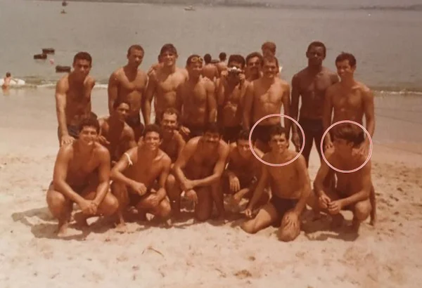 De sunga a polêmicas: fotos mostram que afinidade entre Bolsonaro e Fraga é antiga