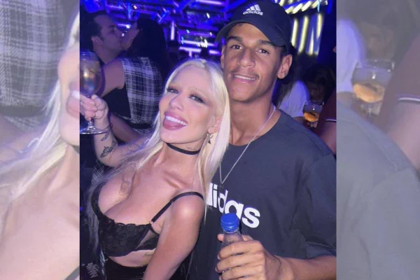 Receba! Ex de Militão aparece em balada ao lado de Luva de Pedreiro