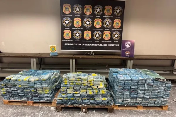 Tráfico: PF prende suspeito ligado a 1,2 tonelada de cocaína em MG