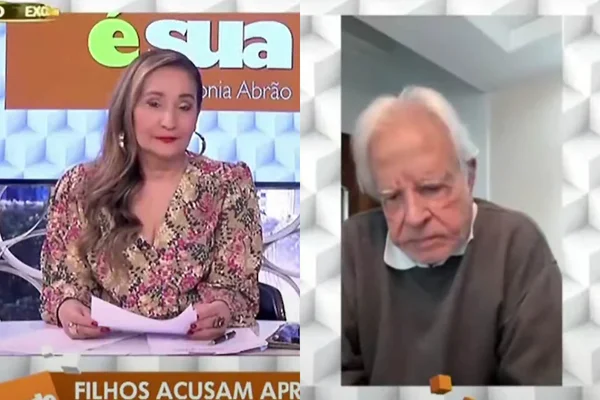 Sonia Abrão e Cid Moreira