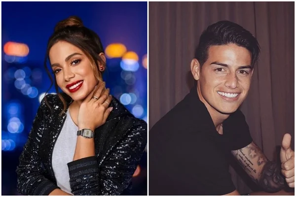 Anitta abre o jogo sobre boatos de namoro com James Rodríguez