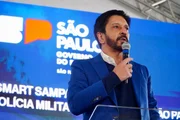O prefeito de São Paulo, Ricardo Nunes (MDB)