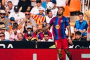 Gabriel Jesus atuando pelo Barcelona Gabriel Jesus atuando pelo Barcelona