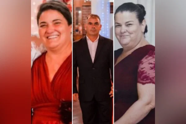 irmãos Valdir, Deneci e Denilde Carboni Pedro