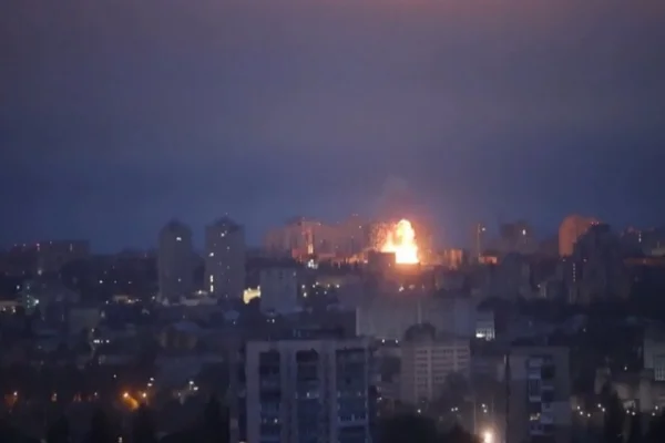 Ataque da Rússia na capital da Ucrânia